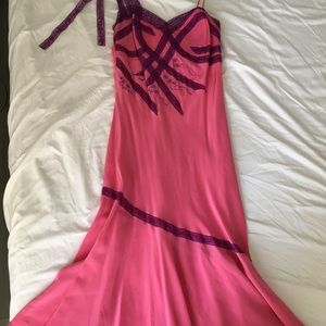 Betsy Johnson vintage pink dress
